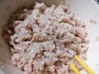 Make Pork dumplings step 2