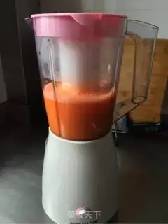 Make Carrot apple juice step 3