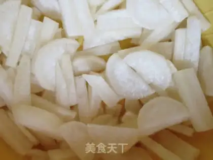 Make Simple radish step 2