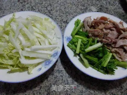 Make The celery pig