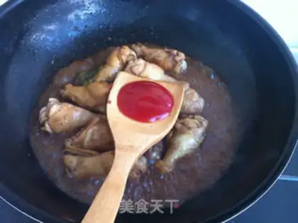 Make Eggplant chicken wings step 8