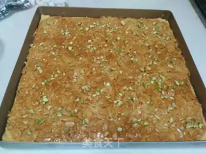 Make Caramel almonds step 20