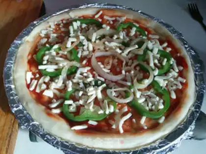 Make Double-packed pizza step 14