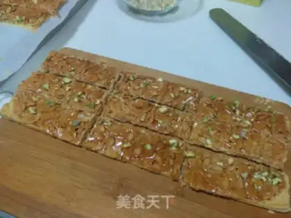 Make Caramel almonds step 21