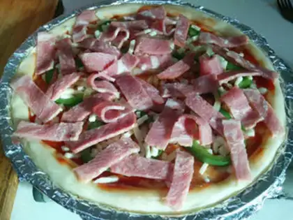 Make Double-packed pizza step 15