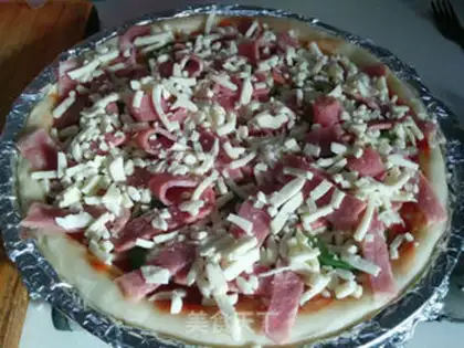 Make Double-packed pizza step 16