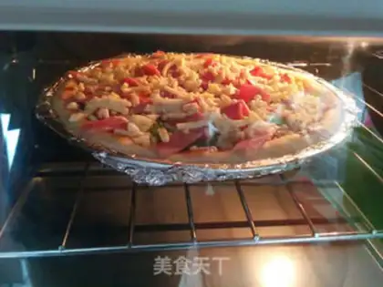 Make Double-packed pizza step 17