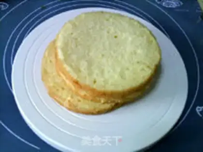 Make ♪ A flower cake ♪ step 1