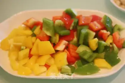 Make Five-colour shrimp cod step 3