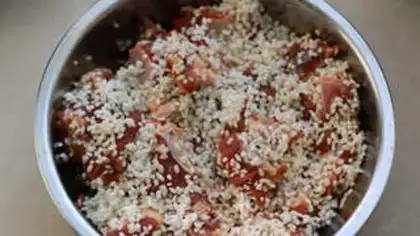 Make Peas and rice ribs step 0