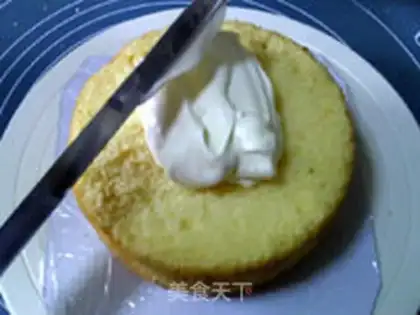 Make ♪ A flower cake ♪ step 4