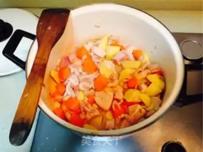 Make Secret curry chicken step 3