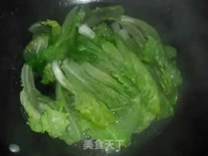 Make Garlic lettuce step 3