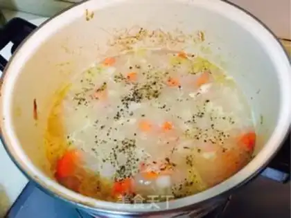 Make Secret curry chicken step 5