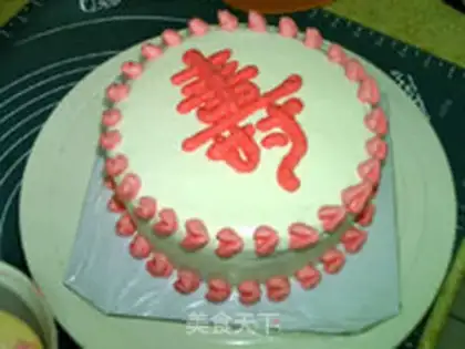 Make ♪ A flower cake ♪ step 8