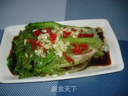Make Garlic lettuce step 6