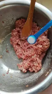 Make Three sheep dumplings step 8