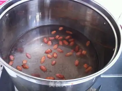 Make Pumpkin date rice congee step 2