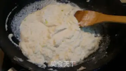 Make Tofu scum, celery leaves step 4