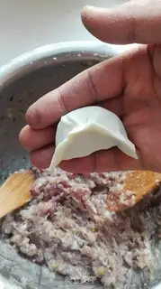 Make Three sheep dumplings step 17