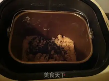 Make Black sesame toast step 2
