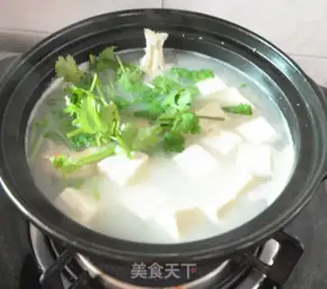 Make Sauce tofu soup step 5