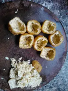 Make Bean bubble step 1