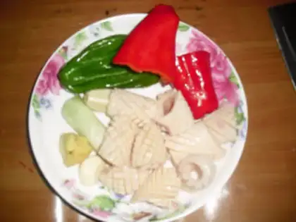Make Soy squid drums step 0