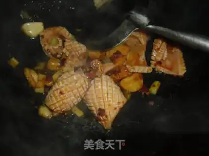 Make Soy squid drums step 4