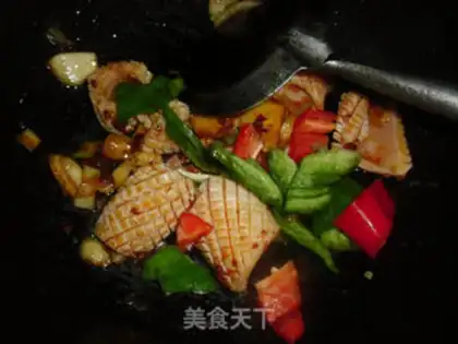 Make Soy squid drums step 5