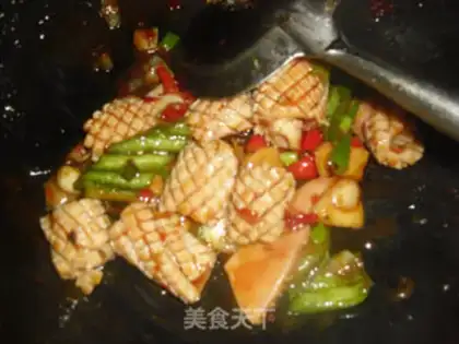 Make Soy squid drums step 6