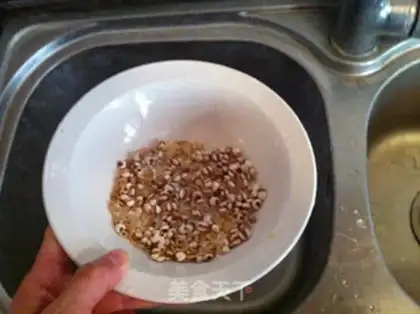 Make Five grains of soya step 2