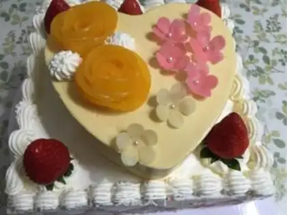 Make Strawberry mango mousse step 33