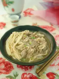 Make Gold-cream mushrooms, fat cow step 8