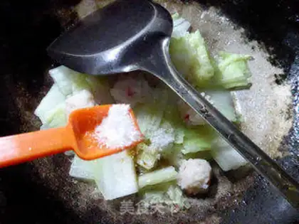 Make Shrimp-flavored cabbage step 8