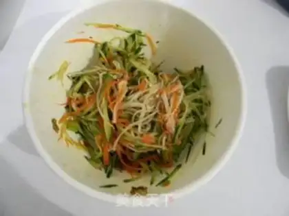 Make Gold pins and mushrooms and cucumbers step 7