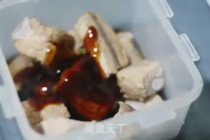 Make Garlic ribs step 1