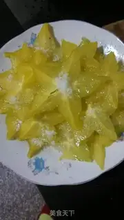 Make Sugar-colored peaches step 2