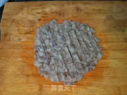 Make Shrimp tofuballs step 2