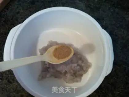 Make Shrimp tofuballs step 3