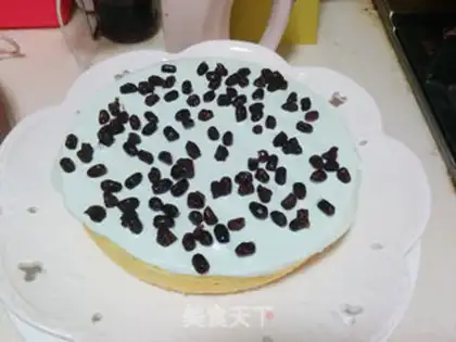 Make Cake of clubs step 21