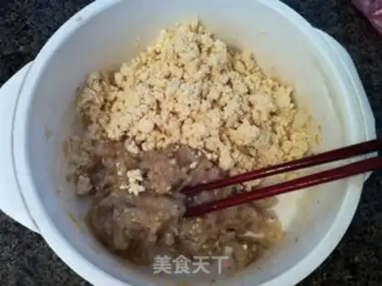 Make Shrimp tofuballs step 5