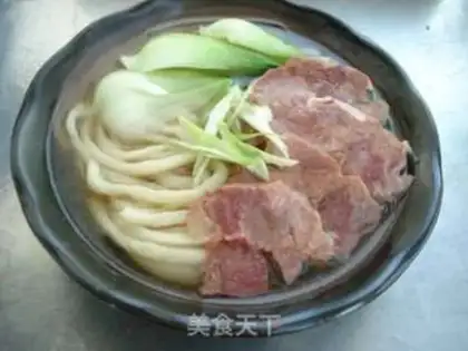Make Fast beef noodles step 8