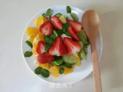 Make Vegetable yogurt salad step 4