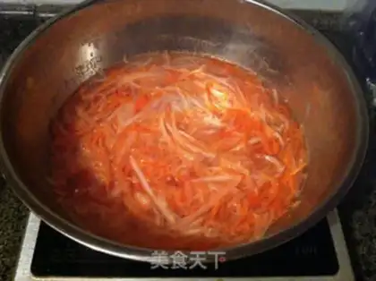 Make Double radish pie step 1