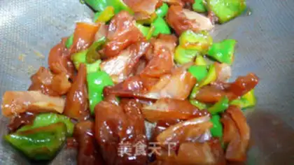 Make Green peppers step 4