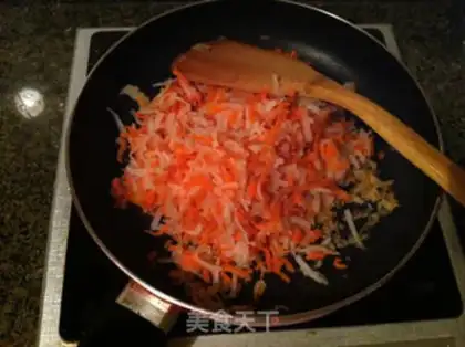 Make Double radish pie step 5