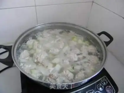 Make Porkball soup step 7
