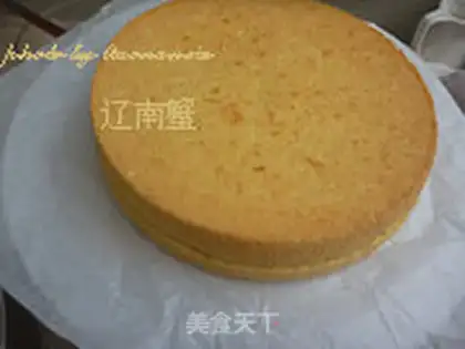 Make Snowberry cake step 0