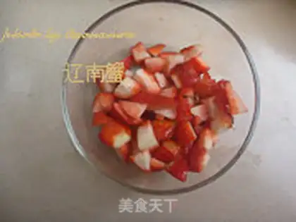 Make Snowberry cake step 2